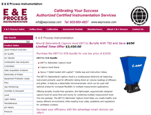 Tablet Screenshot of eeprocess.com